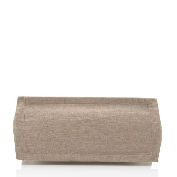 Saint Laurent Canvas Calfskin Rive Gauche Small Tote - Picture 4 of 16